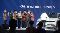 PT Hyundai Motor Manufacturing Indonesia meluncuran mobil listrik IONIQ 5.Foto: istimewa