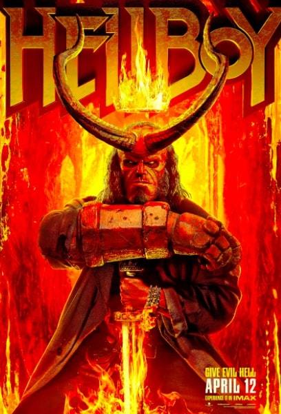 Poster film Hellboy 2019. Foto: imbd