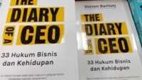 Buku The Diary of a CEO" karya Steven Bartlett. Foto: pelita.co.id/Mulyono Sri Hutomo