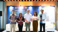 Diskusi “Peta Jalan Dekarbonisasi Industri di Indonesia: Strategi Menuju Net Zero 2050” di President University Convention Center, Fablab Jababeka pada pada Selasa (23/9/2025). Foto: istimewa