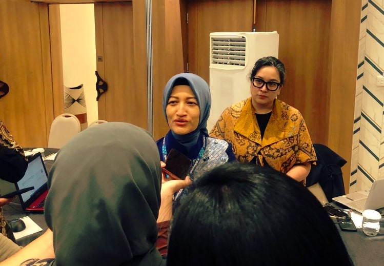 Yuli Melati Suryaningrum (3) Presiden Direktur BCA Syariah, Yuli Melati Suryaningrum saat wawancara dengan wartawan usai membuka media workshop 2025 bertema 'Wujudkan Keberlanjutan Penuh Berkah' di Bogor, Jawa Barat pada Jumat, (31/10/2025). Foto: pelita.co.id/Mulyono Sri Hutomo