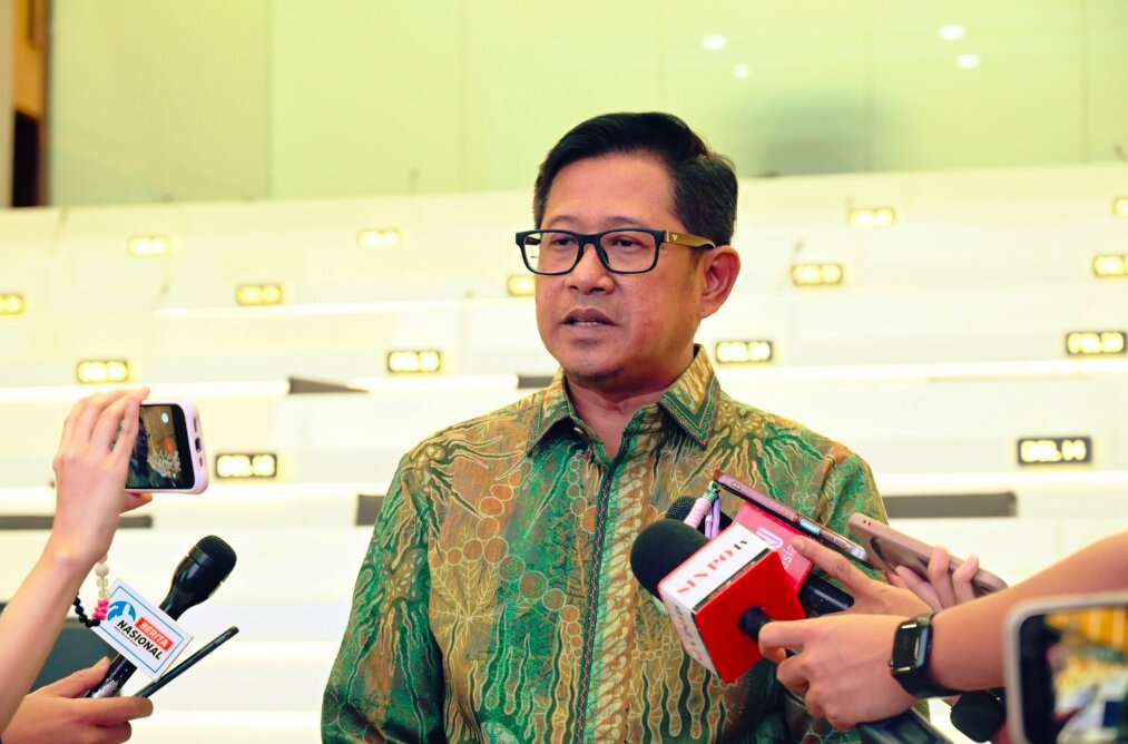 Anggota Komisi V DPR RI, Sudjatmiko dalam diskusi Dialektika Demokrasi bertajuk ‘Cuaca Ekstrem, Sinergi dan Kolaborasi Bersama Atasi Bencana’ di Gedung Nusantara II, DPR RI, Senayan, Jakarta, pada Kamis (5/2/2026). Foto : Karisma/Andri.