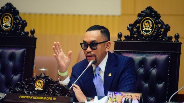 Wakil Ketua Komisi III DPR RI, Sahroni. Foto: Dep/Alma