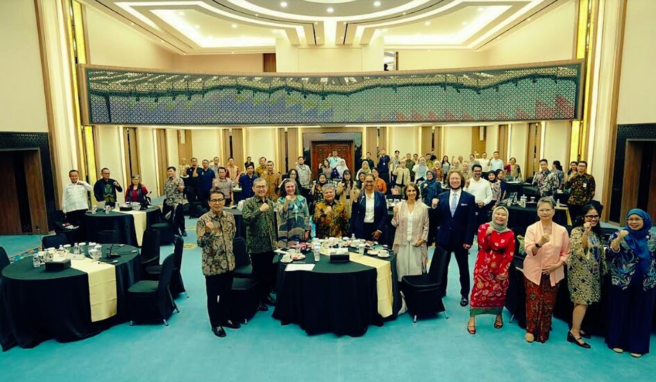 Seminar On Trade, Investment and Decent Work yang diselenggarakan oleh Kemenko Perekonomian dan Organisasi Perburuhan Internasional (ILO) di Jakara pada Rabu, (29/4/2026). Foto: istimewa
