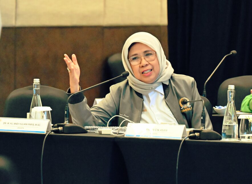 Anggota Komisi XI DPR RI Andi Yuliani Paris dalam rangka Kunjungan Kerja Reses Komisi XI DPR RI di Kota Pontianak, Kalimantan Barat, Kamis (7/5/2026). Foto: Tasya/Mahendra