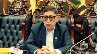 Ketua Badan Legislasi DPR RI, Bob Hasan, saat memimpin Rapat Pleno Penyusunan Jadwal Acara Baleg DPR RI di Kompleks Parlemen, Senayan, Jakarta, Selasa (12/5/2026). Foto: Mahendra/Karisma