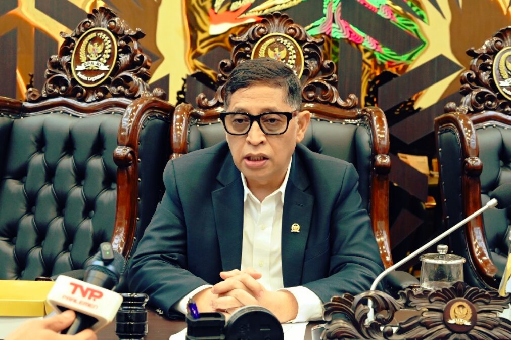 Ketua Badan Legislasi DPR RI, Bob Hasan, saat memimpin Rapat Pleno Penyusunan Jadwal Acara Baleg DPR RI di Kompleks Parlemen, Senayan, Jakarta, Selasa (12/5/2026). Foto: Mahendra/Karisma