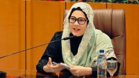 Anggota Komisi VII DPR RI, Eva Monalisa, dalam diskusi Dialektika Demokrasi di Gedung Nusantara, Senayan, DPR RI, Jakarta, Selasa (26/5/2026). Foto: Mario/Karisma