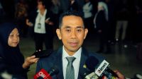 Anggota Komisi XI DPR RI, Kamrussamad, usai mendengar pernyataan Presiden Prabowo di Rapat Paripurna DPR RI ke-19 terkait Kebijakan Ekonomi Makro dan Pokok-Pokok Kebijakan Fiskal (KEM-PPKF) RAPBN 2027 di Jakarta, Rabu (20/5/2026). Foto : Mahendra/Alma