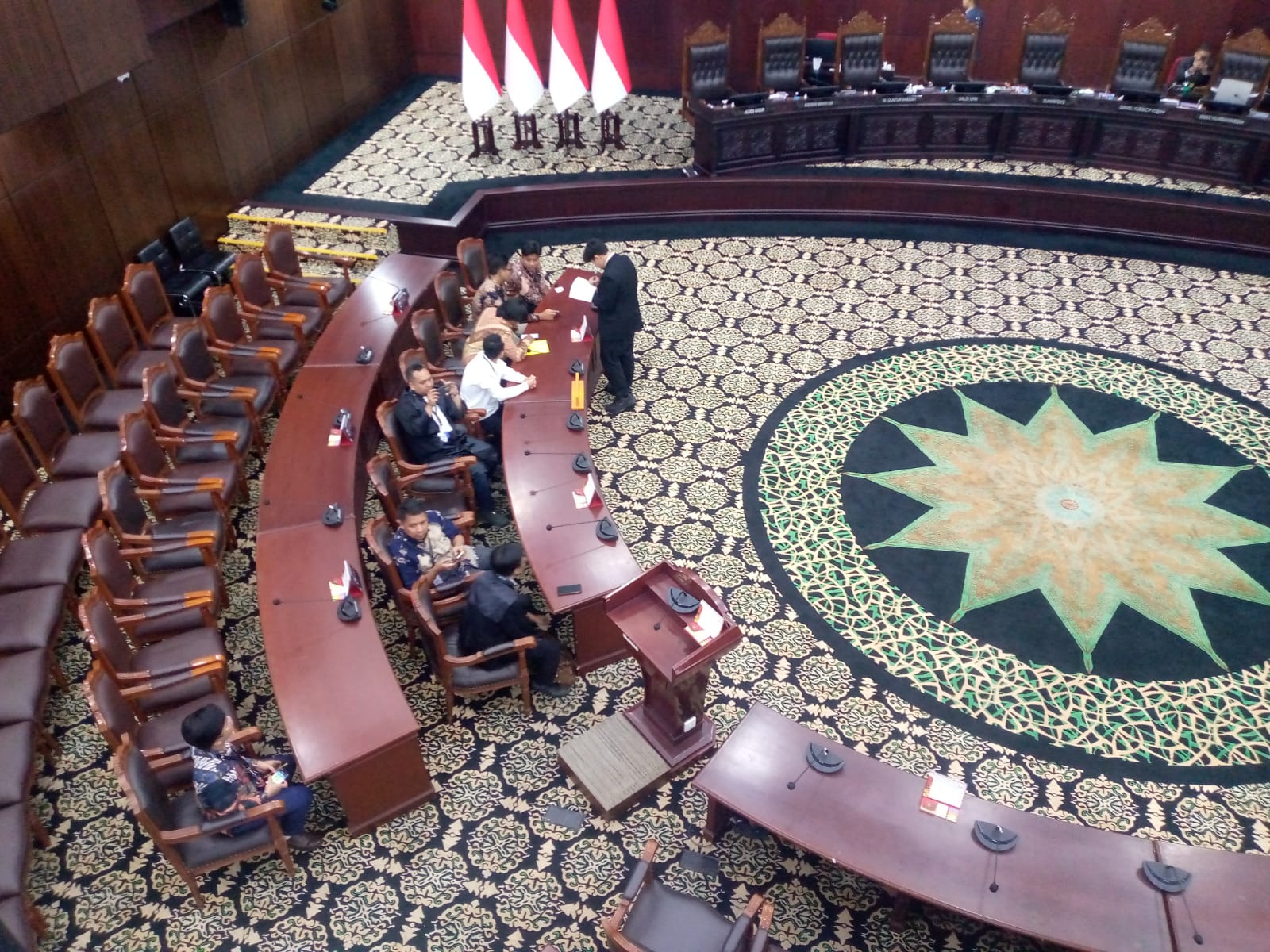 Ruang sidang Mahkamah Konstitusi. Foto: istimewa
