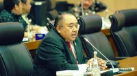 Ateng Sutisna Anggota Komisi XII DPR RI, Ateng Sutisna, Dalam Rapat Dengar Pendapat (RDP) Komisi XII DPR RI bersama Deputi Bidang Investasi dan Hilirisasi Kementerian Investasi/BKPM, Selasa (3/2/2026). Foto: Jaka/Karisma.