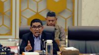 Wakil Ketua Komisi IV DPR RI Ahmad Yohan, dalam RDP dengan Kementerian Perhutanan, di Ruang Rapat Komisi IV, Kompleks Parlemen, Jakarta, Selasa (14/7/2026). Foto: Kresno/Karisma