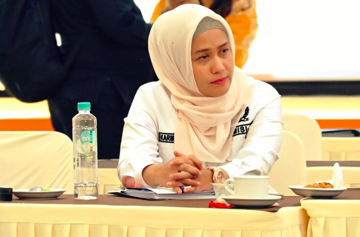 Anggota Komisi X DPR RI, Karmila Sari dalam Kunjungan Kerja Spesifik Panitia Kerja (Panja) Revisi UU Sisdiknas di Universitas Pendidikan Indonesia (UPI), Bandung, Jumat (10/7/2026). Foto: SAR/Mahendra