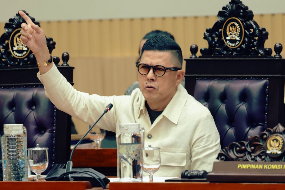 Anggota Komisi III DPR RI Soedeson Tandra, dalam Rapat Dengar Pendapat Umum (RDPU) Komisi III DPR RI di Senayan, Jakarta, Senin (20/7/2026). Foto: Devi/Karisma