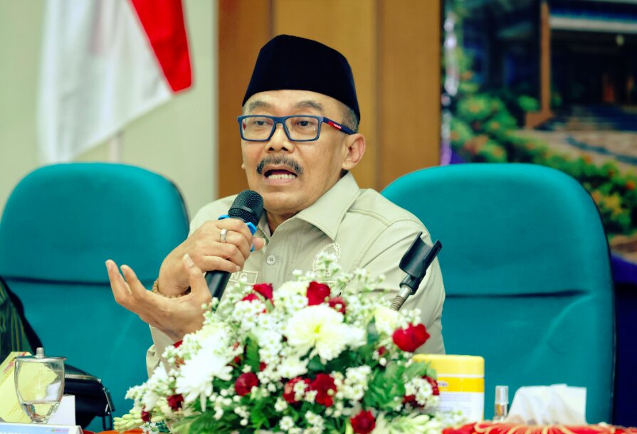 Ketua Komisi X DPR RI, Agung Widyantoro saat Kunjungan Spesifik Komisi X DPR RI ke Perpustakaan Provinsi Jawa Tengah, Semarang, Kamis (20/8/2026). Foto: Arifman/Karisma