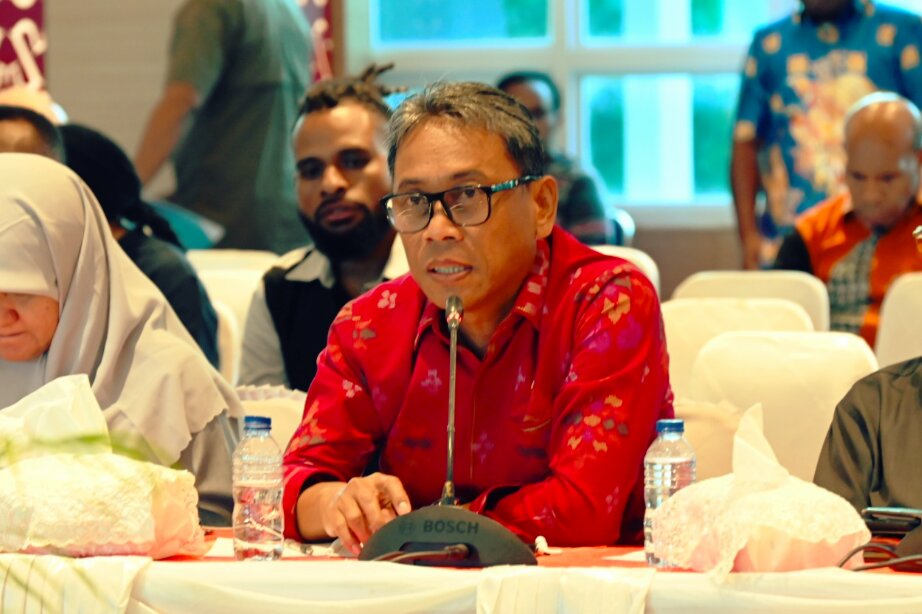 Anggota Badan Legislasi (Baleg) DPR RI I, Ketut Kariyasa Adnyana saat mengikuti Kunjungan Kerja Baleg DPR RI di Jayapura, Provinsi Papua, Jumat (7/8/2026). Foto : Ubaid/Alma