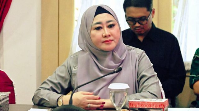 Anggota Komisi VIII DPR RI, Lisda Hendrajoni saat mengikuti Kunjungan Spesifik ke Padang, Sumatera Barat, Jumat (28/8/2026). Foto: Joan/jk