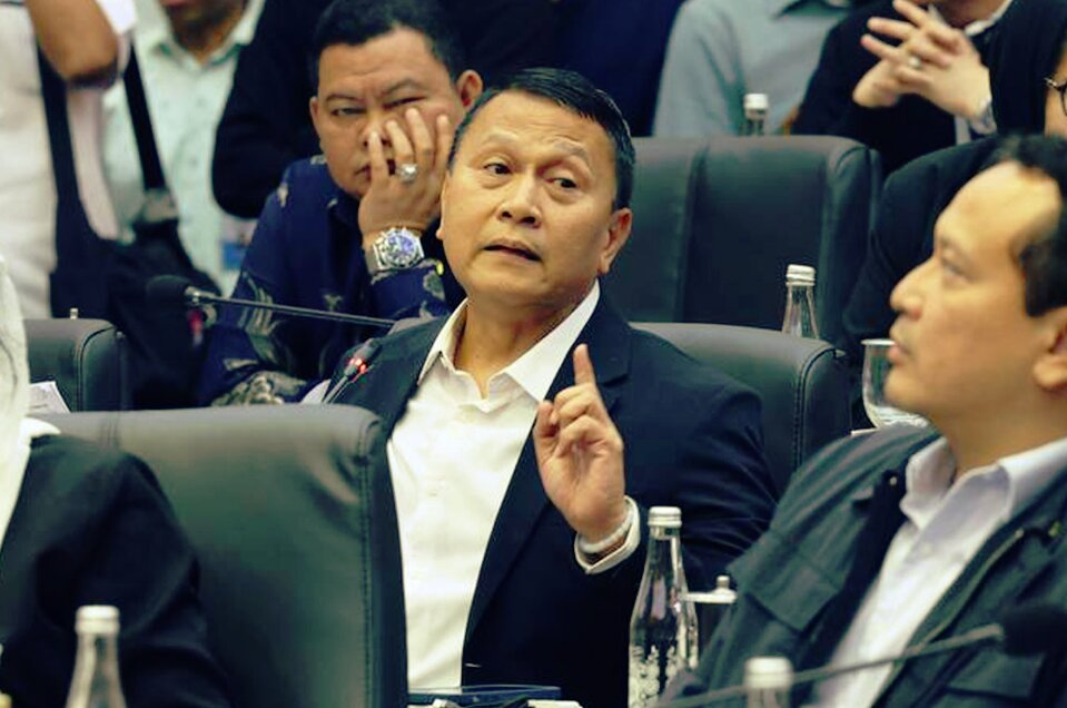 Anggota Baleg DPR RI, Mardani Ali Sera berbicara saat Rapat Kerja Baleg DPR RI bersama sejumlah kementerian dan lembaga dalam rangka penyusunan RUU tentang Pengaturan Reforma Agraria di Ruang Rapat Baleg, Kompleks Parlemen, Senayan, Jakarta, Senin (7/9/2026). Foto: Sari/jk