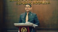 Anggota Komisi III DPR RI, Muhammad Nasir Djamil menyampaikan pandangan dan keterangan resmi DPR RI terkait perkara Nomor 280/PUU-XXIV/2026, secara daring di Jakarta, Kamis, (3/9/2026). Foto : Yohan/Andri