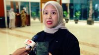 Anggota Komisi X DPR RI Ratih Megasari Singkarru, dalam RDPU Panja RUU tentang Statistik dengan sejumlah pakar dan lembaga penelitian di Ruang Rapat Komisi X, Kompleks Parlemen, Senayan, Jakarta, Selasa (22/9/2026). Foto: Sari/Karisma