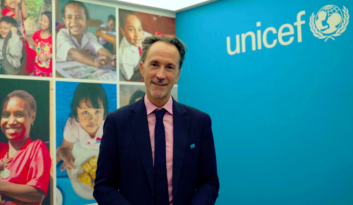 Kepala Perwakilan UNICEF Indonesia, Thomas Davin. Foto: UNICEF Indonesia/Devi Nugraha