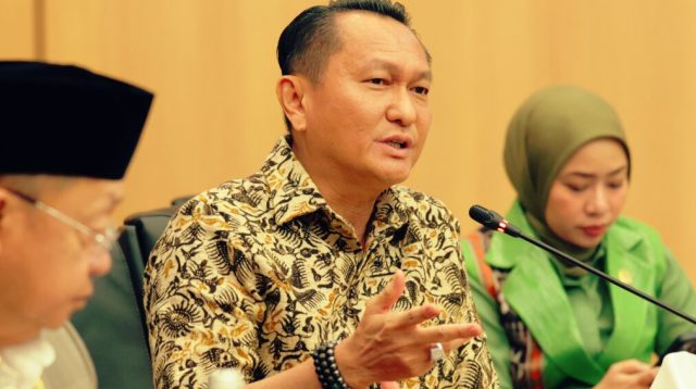 Anggota Komisi XII DPR RI Bambang Patijaya. Foto: Mentari/jk