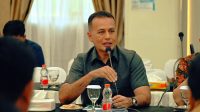Anggota BKSAP DPR RI, Musa Rajekshah saat pertemuan BKSAP Day di Kantor Bupati Deli Serdang, Sumatra Utara pada Selasa (27/10/2026). Foto: Yhusanti/Karisma