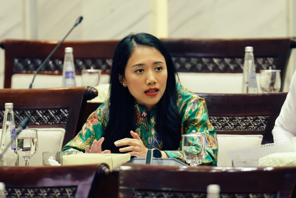 Anggota Komisi XI DPR RI Puteri Komarudin. Foto: Kresno/jk