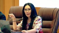 Anggota DPR RI, Rieke Diah Pitaloka di Kompleks Parlemen, Senayan, Jakarta, Kamis (22/10/2026). Foto: Mario/mrs